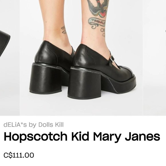 Dolls Kill Mary Jane Platforms - Picture 2 of 10